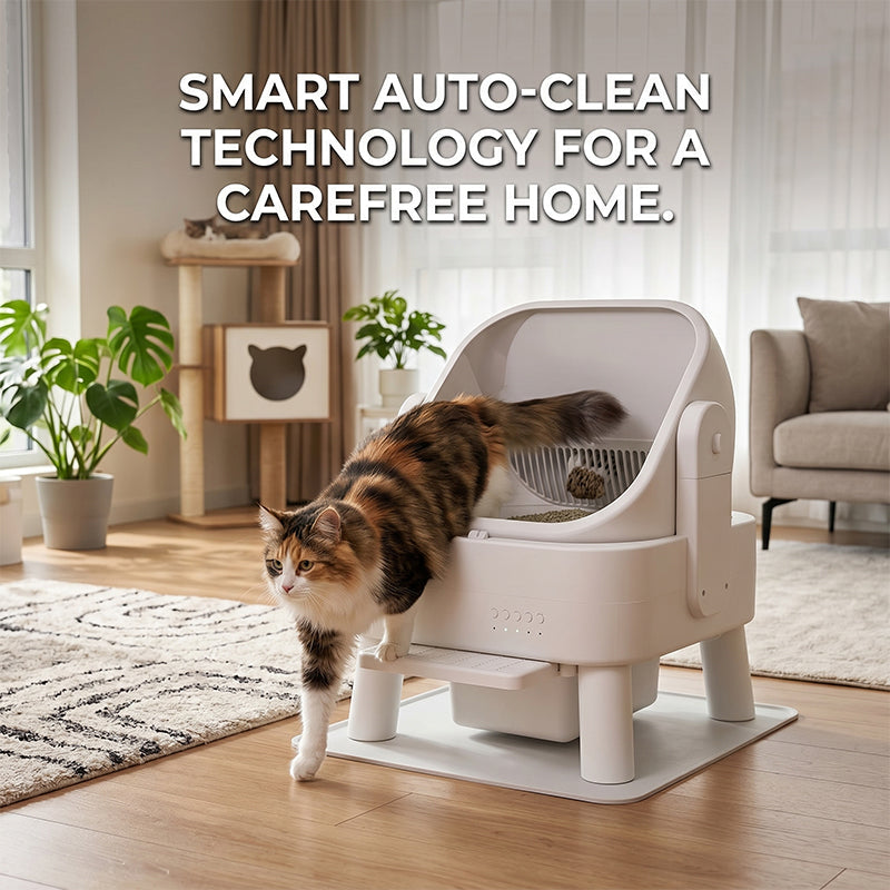 Fully Automatic Smart Cat Litter Box