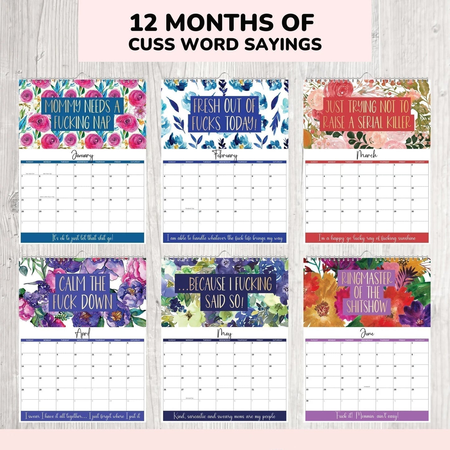 2024 Funny Mom Calendar