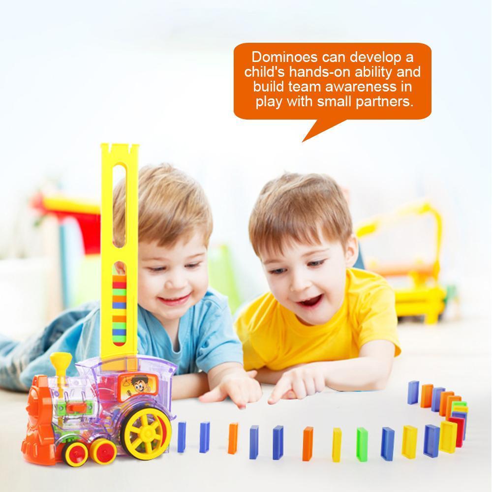 Domino Train Toy Set
