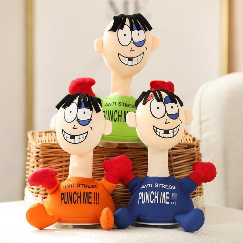 Funny Punch Me Screaming Doll