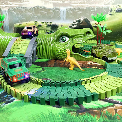 The Super-cool Dinosaur Race Track