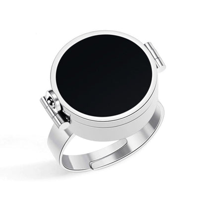 Lip balm, lipstick, and ring storage