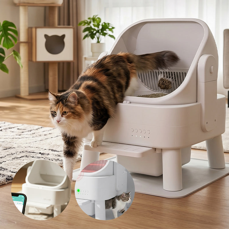 Fully Automatic Smart Cat Litter Box